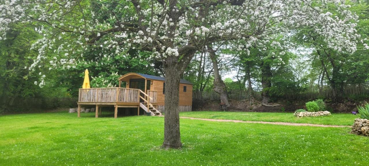 Roulotte Escapade Nature A Morainville - Normandie Zewnętrze zdjęcie